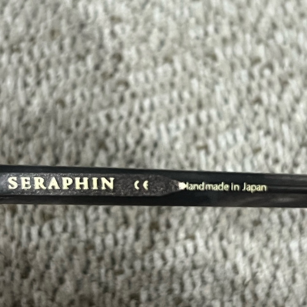 Seraphine  Gray Clear Eyewear Frame handmade in Japan - Picture 5 of 16